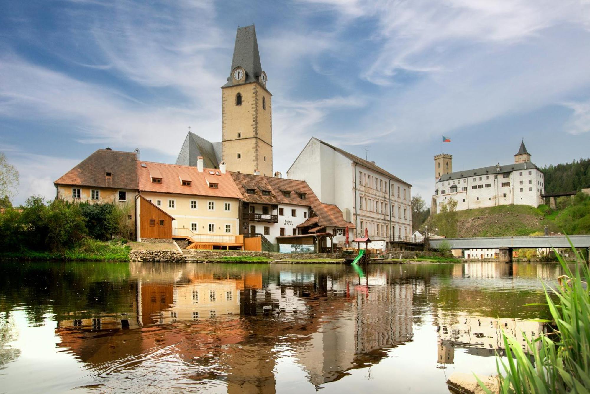Pension U Farni Skoly Rozmberk Nad Vltavou Exterior photo